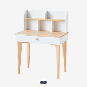 Sabino Escritorio Infantil color Blanco y Madera